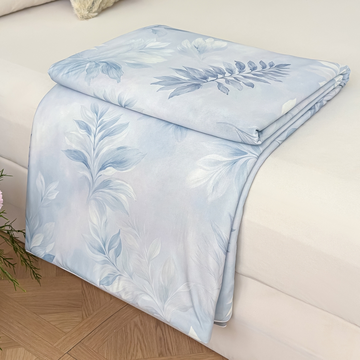 圣尔雅家纺 2026春夏新款数码印花凉感丝夏被夏凉被空调被系列 相遇