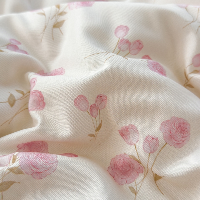 91家纺网 家纺一手货源 找家纺 悦织语 2026新款A类针织棉双层纱韩版夏被四件套空调被 半亩花田