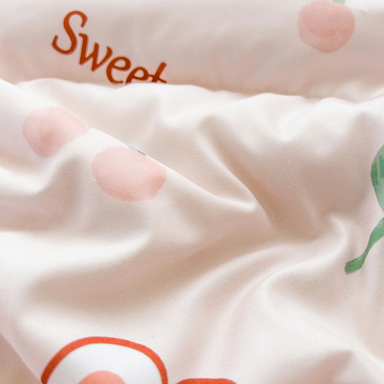 91家纺网 家纺一手货源 找家纺 （总）悦织语 2026新款A类水洗棉双层纱豆豆被大豆夏凉被