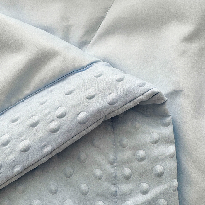 91家纺网 家纺一手货源 找家纺 悦织语 2026新款水洗棉双层纱豆豆被大豆夏凉被 汪汪队