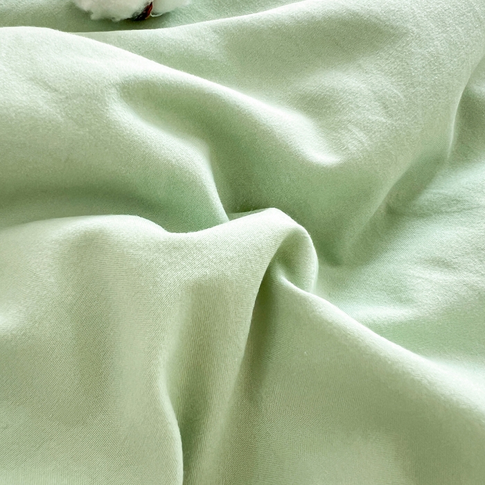 91家纺网 家纺一手货源 找家纺 悦织语 2026新款A类纯色原棉大豆夏被 原棉-抹茶绿