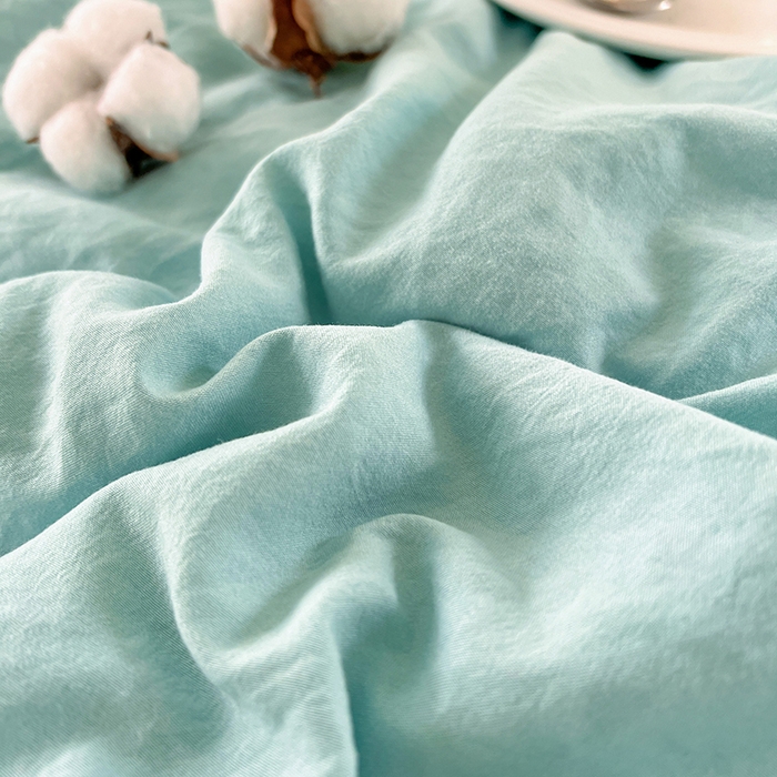 91家纺网 家纺一手货源 找家纺 悦织语 2026新款A类纯色原棉大豆夏被 原棉-海青