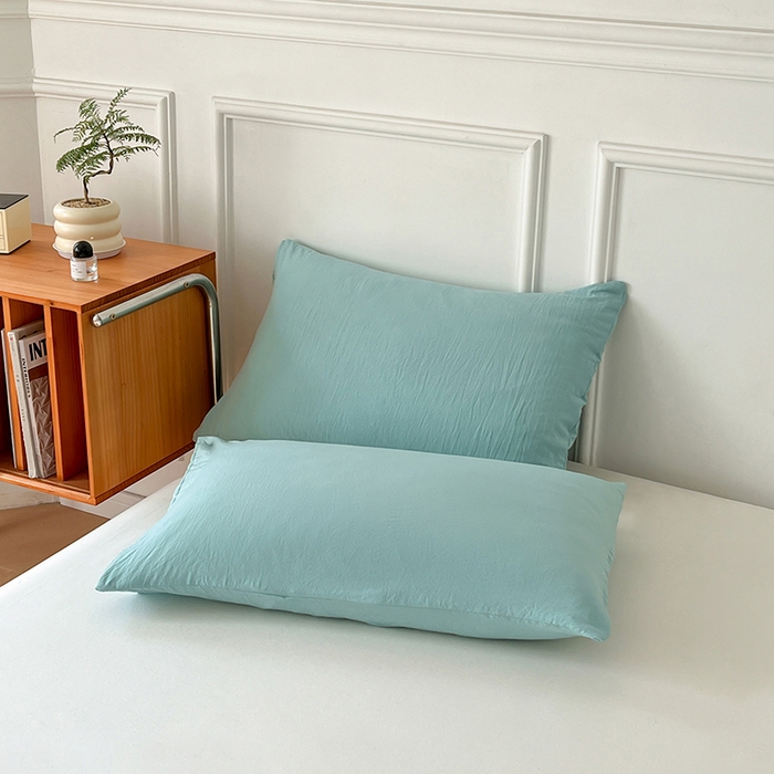 91家纺网 家纺一手货源 找家纺 悦织语 2026新款A类纯色原棉大豆夏被 原棉-海青