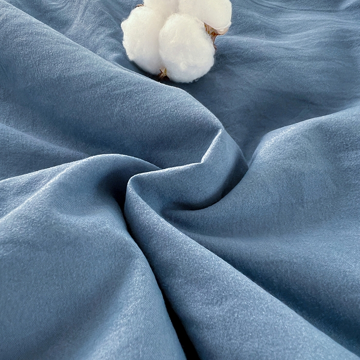 91家纺网 家纺一手货源 找家纺 悦织语 2026新款A类纯色原棉大豆夏被 原棉-蓝