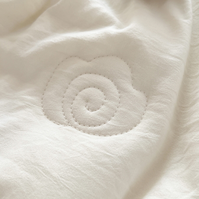 91家纺网 家纺一手货源 找家纺 悦织语 2026新款A类纯色原棉大豆夏被 原棉-米白