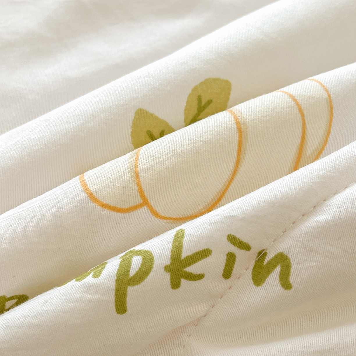 91家纺网 家纺一手货源 找家纺 悦织语 2026新款A类水洗棉双层纱豆豆被大豆夏凉被 彩色南瓜