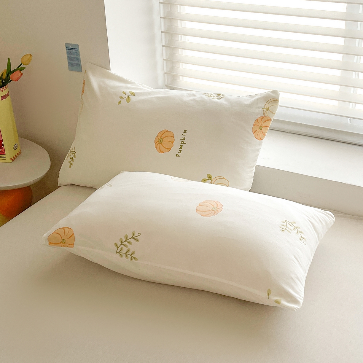 91家纺网 家纺一手货源 找家纺 悦织语 2026新款A类水洗棉双层纱豆豆被大豆夏凉被 彩色南瓜