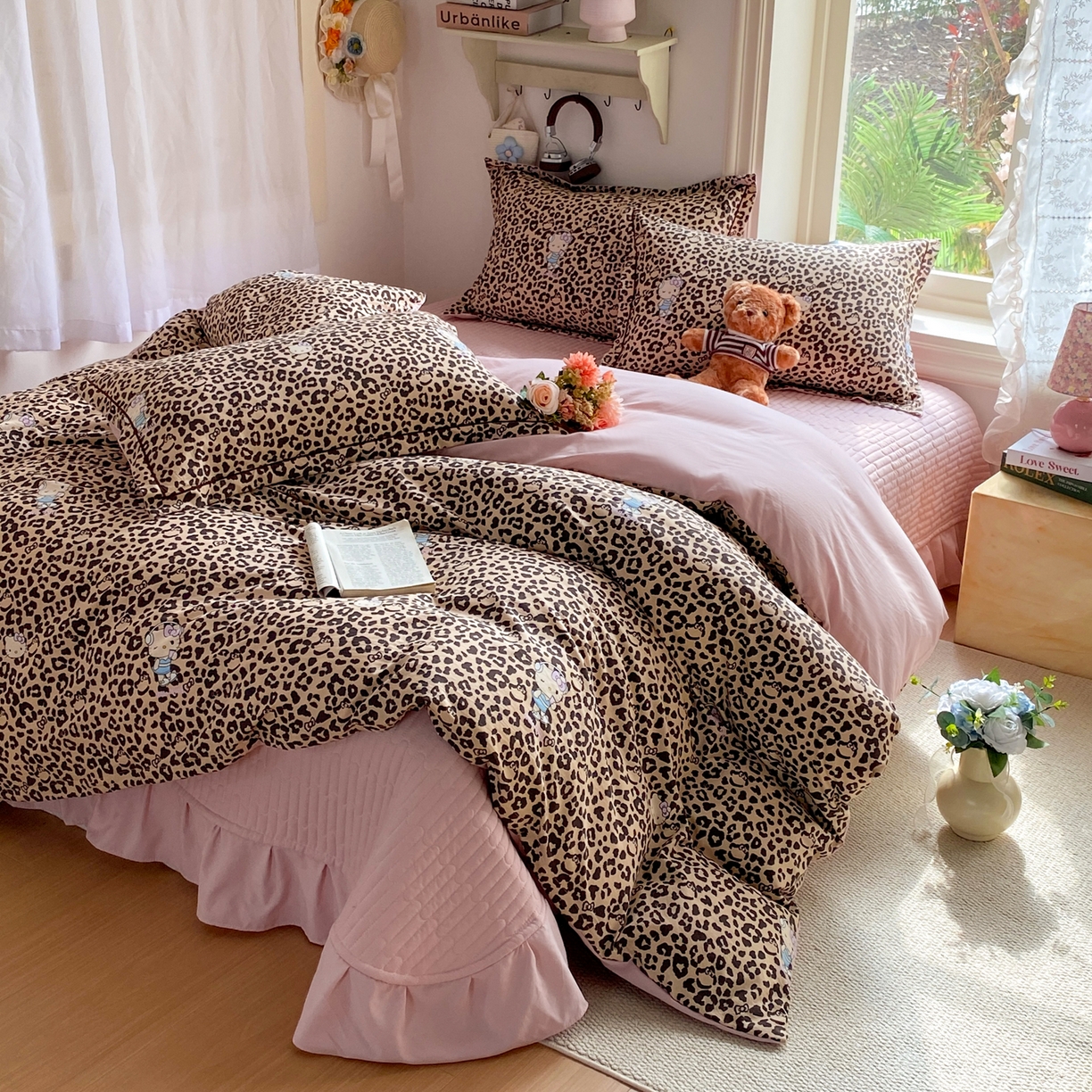 91家纺网 家纺一手货源 找家纺 （总）富之航家纺 2026新款小清新床盖四件套