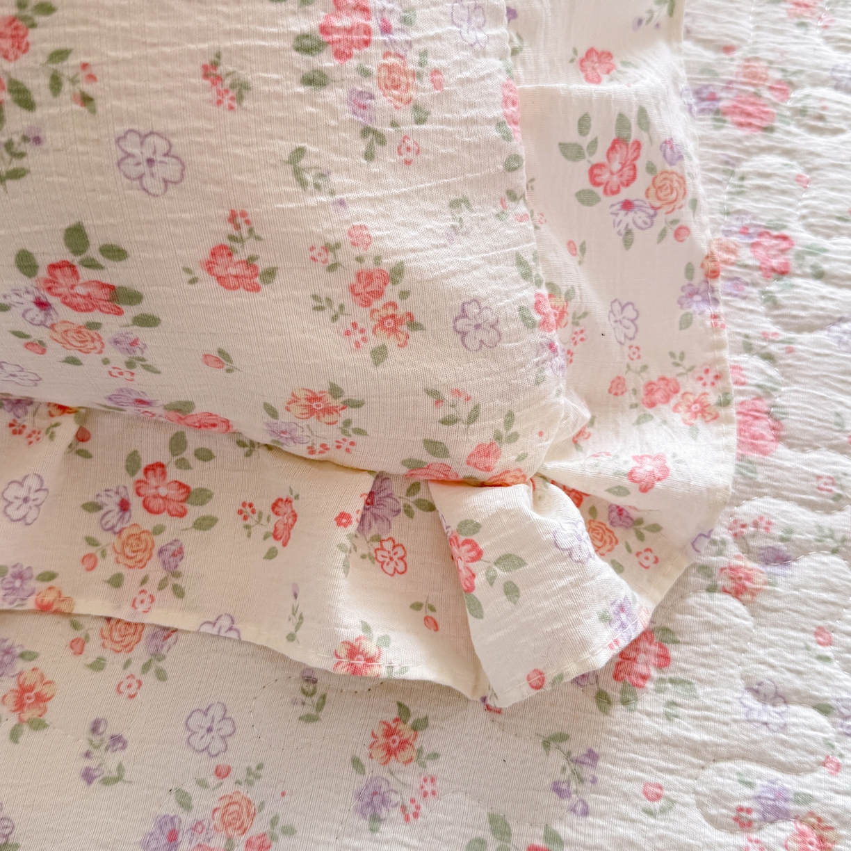 91家纺网 家纺一手货源 找家纺 （总）逸尚阁 2026新款韩版木棉床盖四件套