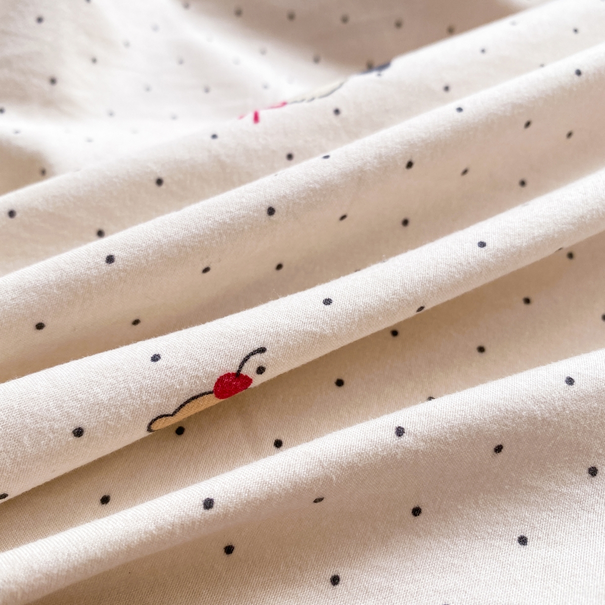 91家纺网 家纺一手货源 找家纺 富之航家纺 2026新款小清新床盖四件套 焦糖拉布布