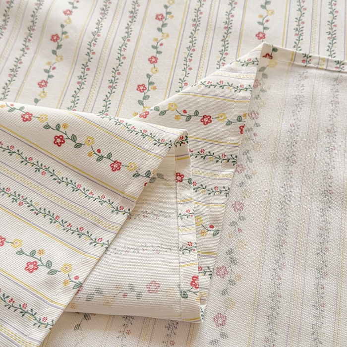 91家纺网 家纺一手货源 找家纺 爱彼家纺 2026新款细沙卡通原棉老粗布床单凉席床单三件套-新升级细沙 花条