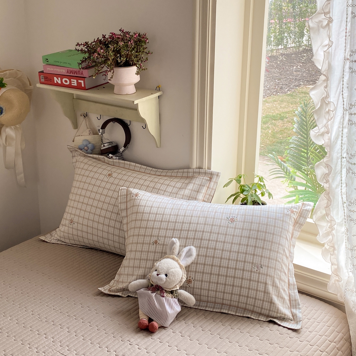 91家纺网 家纺一手货源 找家纺 富之航家纺 2026新款小清新床盖四件套 浪漫主义