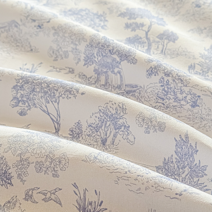 91家纺网 家纺一手货源 找家纺 爱彼家纺 2026新款细沙卡通原棉老粗布床单凉席床单三件套-新升级细沙 青花江水