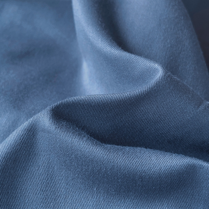 91家纺网 家纺一手货源 找家纺 泽西家纺+V17798841158发大图 2026新款全棉13376双拼纯色简约纯棉枕套枕套单件单枕套 牛仔蓝