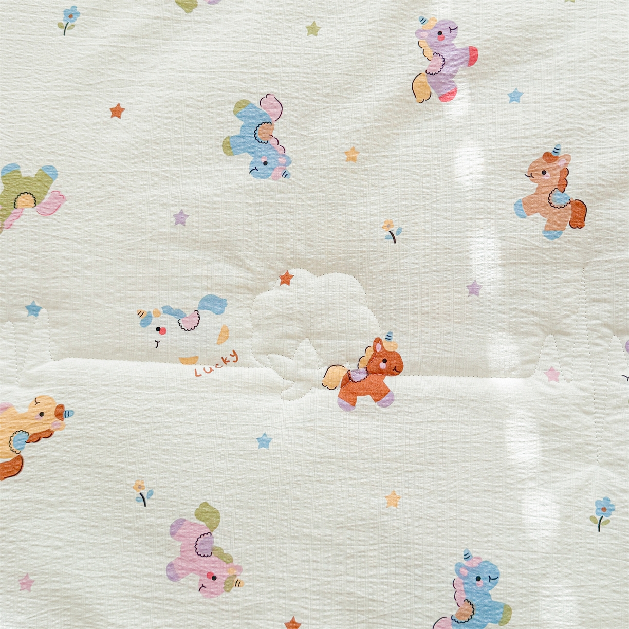 91家纺网 家纺一手货源 找家纺 （总）2026新款A类新疆棉花夏凉被加宽包边水洗棉卡通印花吸湿透气棉花夏被空调被