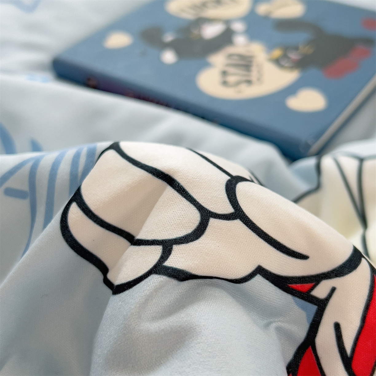 91家纺网 家纺一手货源 找家纺 （总）兄弟坊 2026新款A类正版授权卡通针织棉凉感豆豆夏被 夏凉被