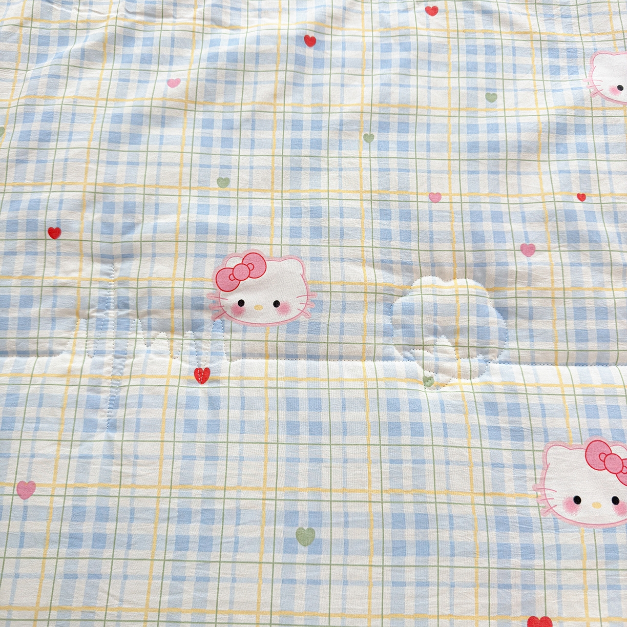 91家纺网 家纺一手货源 找家纺 西域种棉人·千百笠 2026新款A类印花手包边凌香新疆棉花夏被 凌香 凯蒂之约