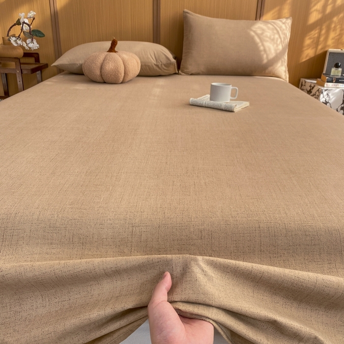 91家纺网 家纺一手货源 找家纺 （总）麒东家纺 2026年新款古棉麻单床单