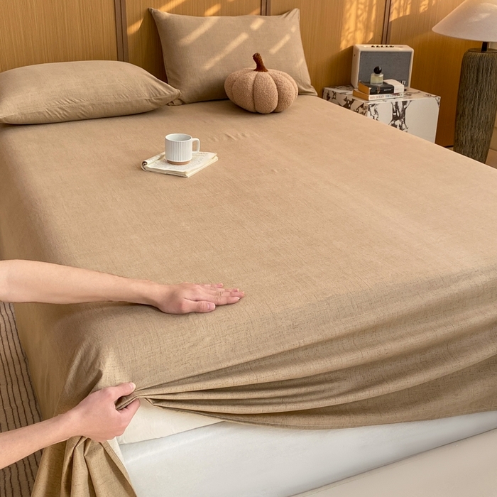 91家纺网 家纺一手货源 找家纺 （总）麒东家纺 2026年新款古棉麻单床单