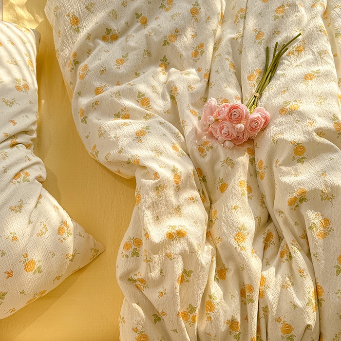 91家纺网 家纺一手货源 找家纺 九诺家纺 2026新款丝柔棉加厚小清新印花四件套-甜心 甜心-欧若拉