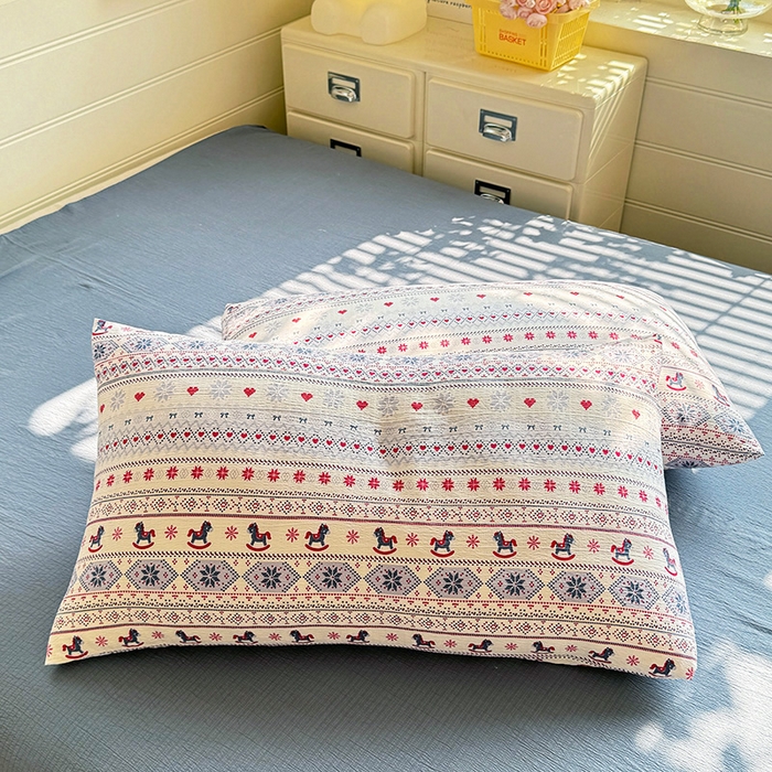 91家纺网 家纺一手货源 找家纺 九诺家纺 2026新款丝柔棉加厚小清新印花四件套-甜心 甜心-马上有福