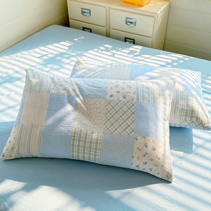 91家纺网 家纺一手货源 找家纺 九诺家纺 2026新款丝柔棉加厚小清新印花四件套-甜心 甜心-南笙假日