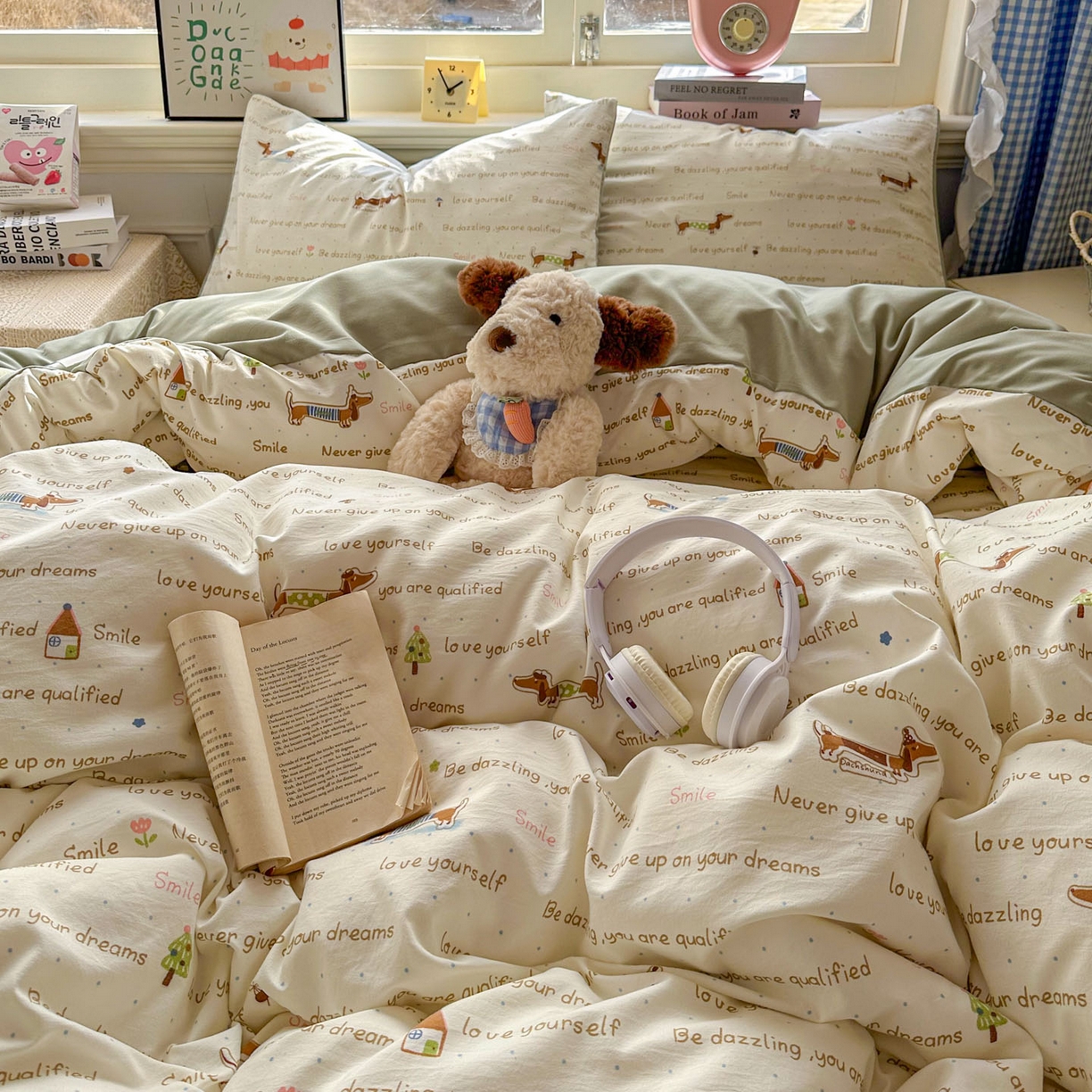 91家纺网 家纺一手货源 找家纺 （总）暖伊家居 2026新款澳洲原单仿棉布袋四件套 硬包