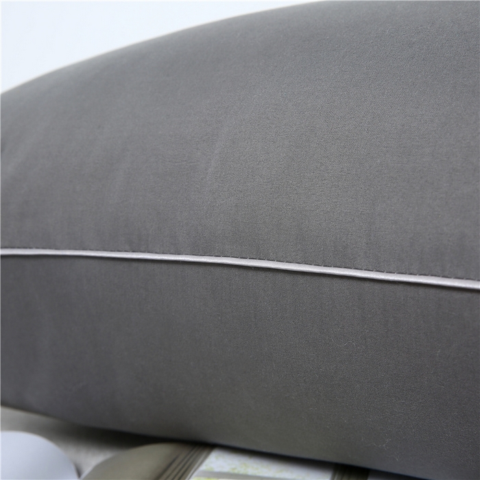 91家纺网 家纺一手货源 找家纺 乐窝家纺仓储 2026新款希尔顿酒店同款羽丝绒枕枕头枕芯 灰色