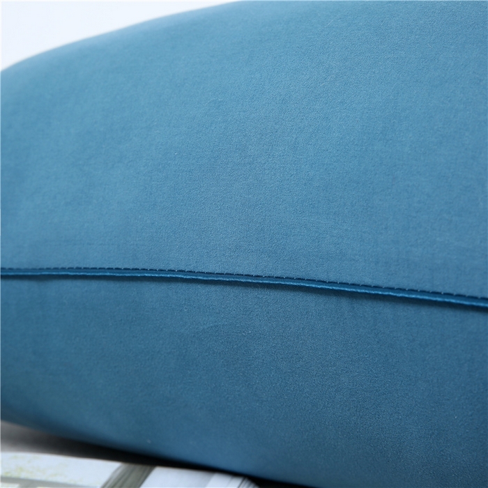 91家纺网 家纺一手货源 找家纺 乐窝家纺仓储 2026新款希尔顿酒店同款羽丝绒枕枕头枕芯 蓝色