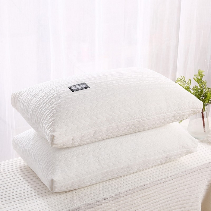 91家纺网 家纺一手货源 找家纺 （总）乐窝家纺仓储 2026新款亲肤舒适针织麻花麦穗按摩枕枕头枕芯