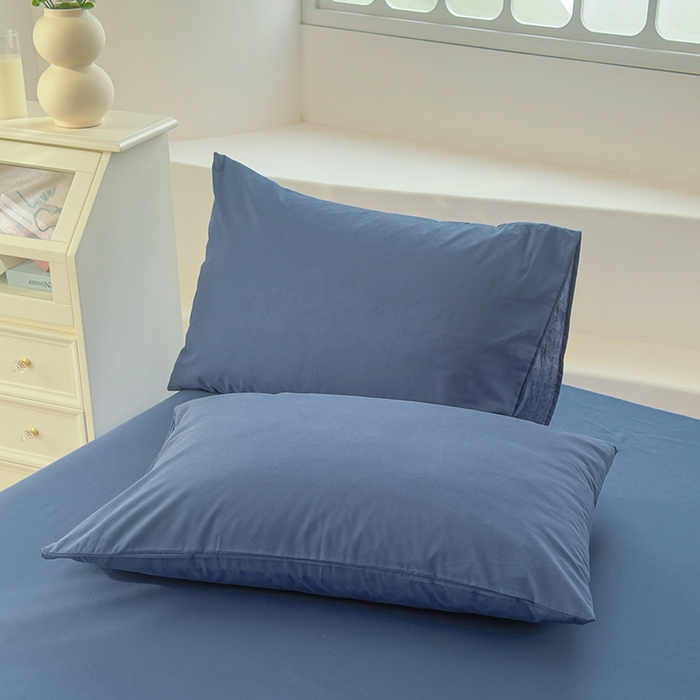 91家纺网 家纺一手货源 找家纺 （总）柠萌家居 2026年新款全棉A类母婴级水洗棉纯棉床单纯色系列单品