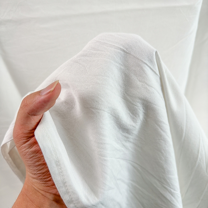 91家纺网 家纺一手货源 找家纺 柠萌家居 2026年新款全棉A类母婴级水洗棉纯棉床单纯色系列单品 本白