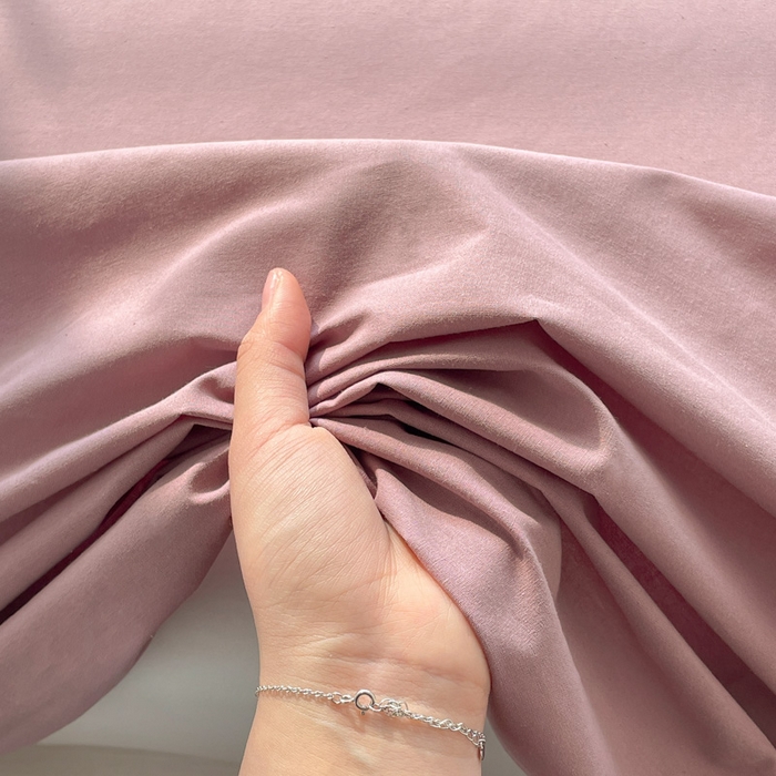 91家纺网 家纺一手货源 找家纺 柠萌家居 2026年新款全棉A类母婴级水洗棉纯棉床单纯色系列单品 粉紫