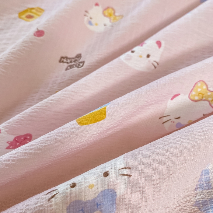 91家纺网 家纺一手货源 找家纺 雅阁尔家纺 2026新款轻奢复古美拉德风泡芙棉冷淡侘寂风水洗棉双层纱单枕套 咪咪宝贝