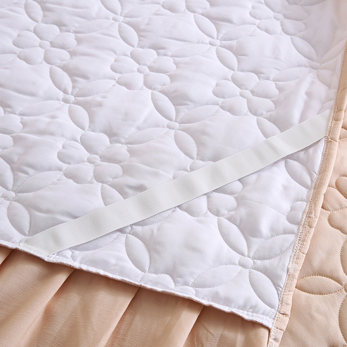 91家纺网 家纺一手货源 找家纺 怡源梦 2026新款清新雅致单被套床裙单品床裙单件 金典驼