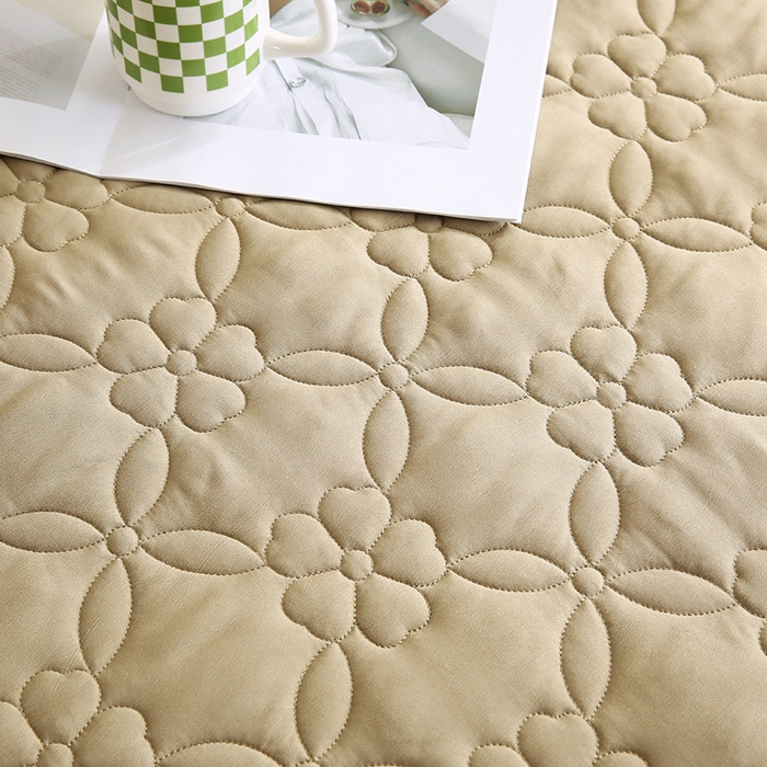 91家纺网 家纺一手货源 找家纺 怡源梦 2026新款清新雅致单被套床裙单品床裙单件 新黄绿