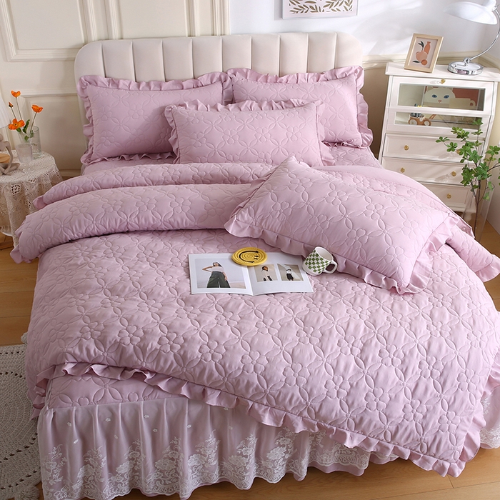 91家纺网 家纺一手货源 找家纺 （总）怡源梦 2026新款清新雅致四件套