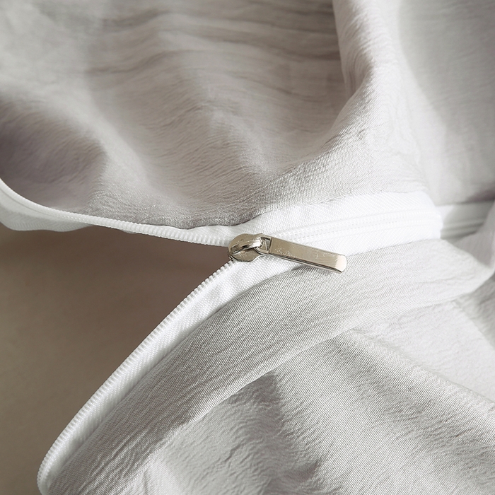 91家纺网 家纺一手货源 找家纺 怡源梦 2026新款清新雅致四件套 星光灰