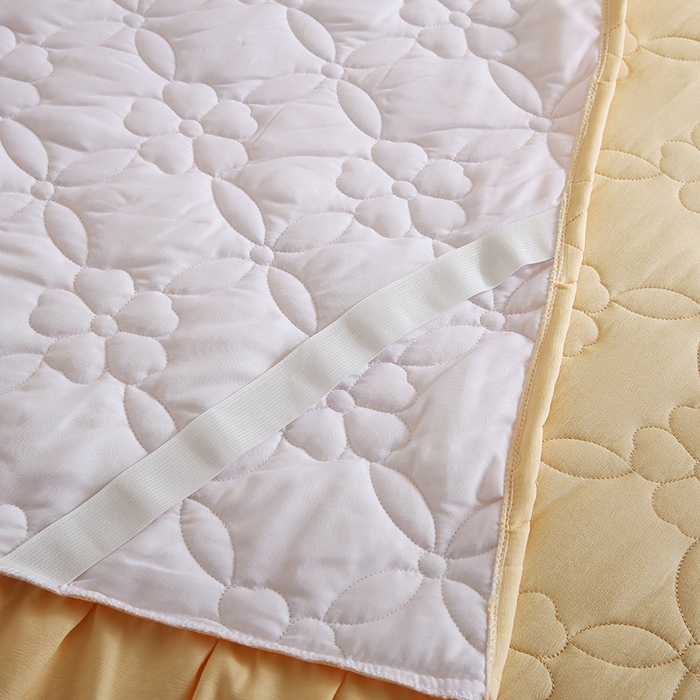 91家纺网 家纺一手货源 找家纺 怡源梦 2026新款清新雅致四件套 柠檬黄