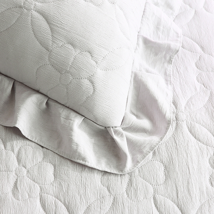 91家纺网 家纺一手货源 找家纺 怡源梦 2026新款清新雅致四件套 星光灰