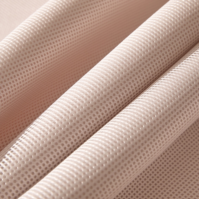 91家纺网 家纺一手货源 找家纺 禧澜庭 2026春夏新款锦纶凉感冰丝云母凉席可水洗折叠床笠空调席 玉桂粉