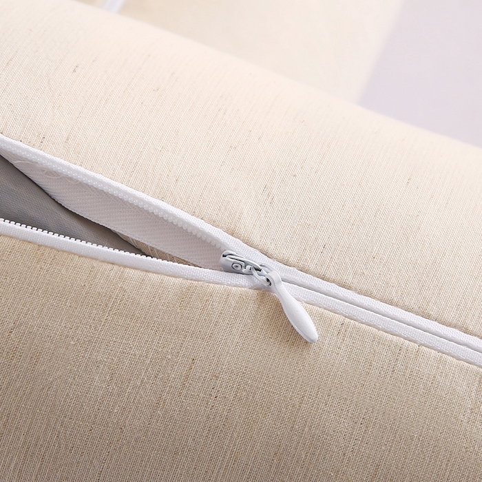 91家纺网 家纺一手货源 找家纺 （总）蔻眠 棉麻刺绣糖果荞麦牵引枕芯成人护颈枕头