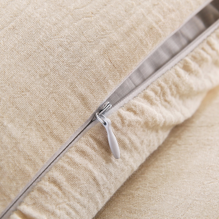 91家纺网 家纺一手货源 找家纺 （总）蔻眠 棉麻刺绣荞麦护颈枕芯学生成人全荞麦枕头