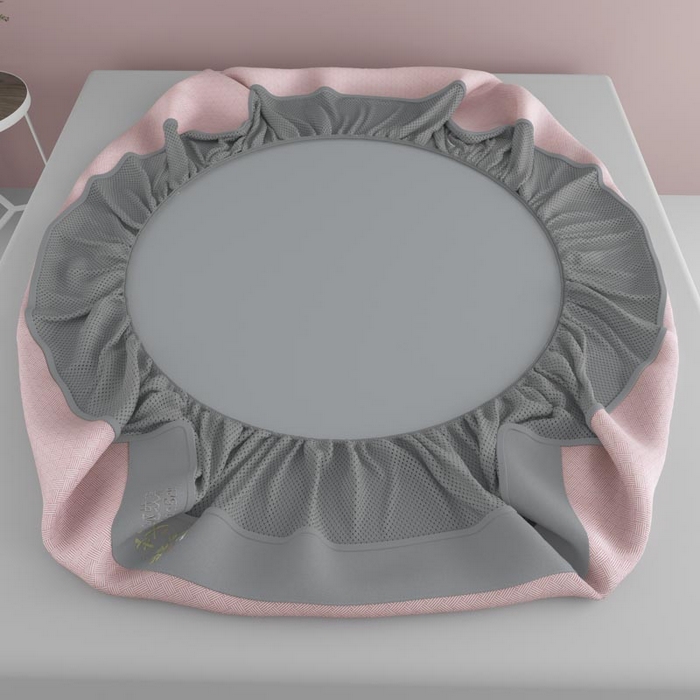 91家纺网 家纺一手货源 找家纺 好福居 2026新款舒适亲肤凉感艾草驱蚊席床笠款 艾草驱蚊席-粉床笠款