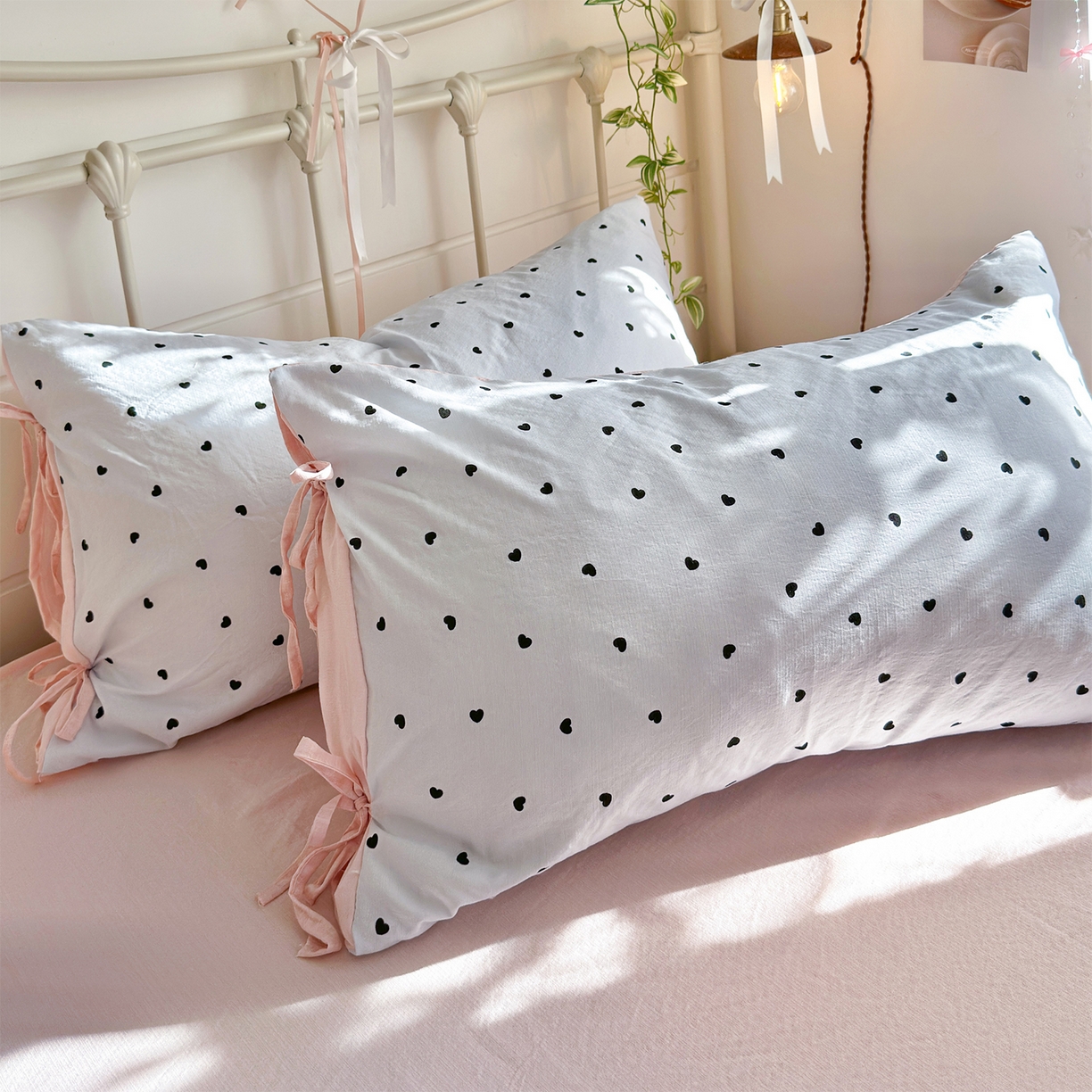 91家纺网 家纺一手货源 找家纺 优选良品 2026新款小清新直播热卖款云感双层纱木棉四件套系列（小红书热款推荐） 洛可可