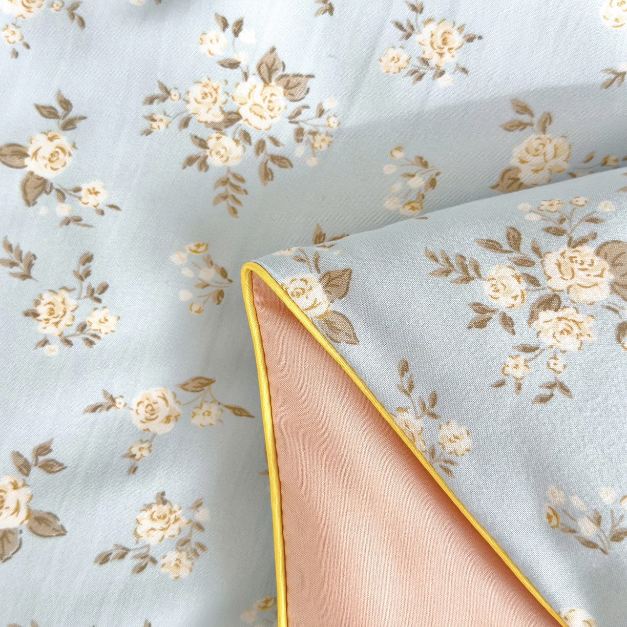 91家纺网 家纺一手货源 找家纺 铺尚美家纺 2026新款A类水洗双层纱大豆夏被子被芯 花漾鲸落