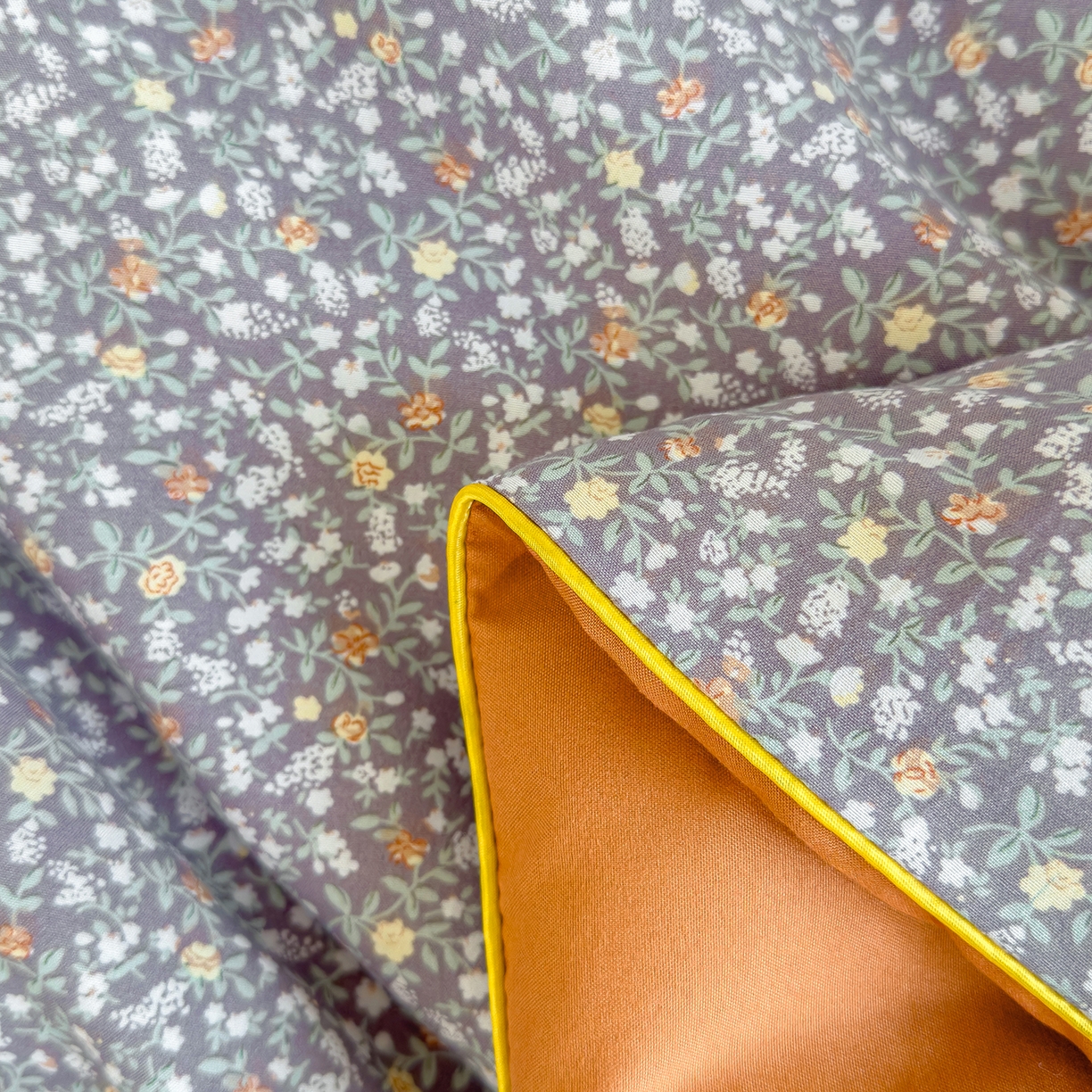 91家纺网 家纺一手货源 找家纺 铺尚美家纺 2026新款A类水洗双层纱大豆夏被子被芯 花玥