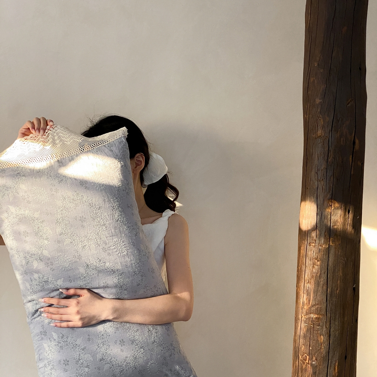 91家纺网 家纺一手货源 找家纺 赫帛 2026新款全棉纯棉色织提花水洗棉四件套-叶岚 叶岚-蓝色