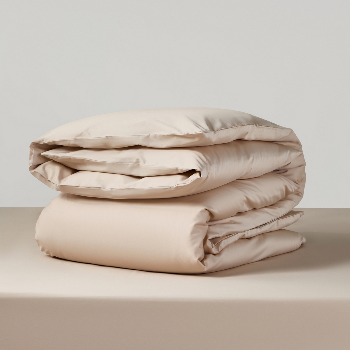 91家纺网 家纺一手货源 找家纺 赫帛 2026新款60支pro加密新疆长绒棉全棉纯棉四件套-棚拍 浅玉色