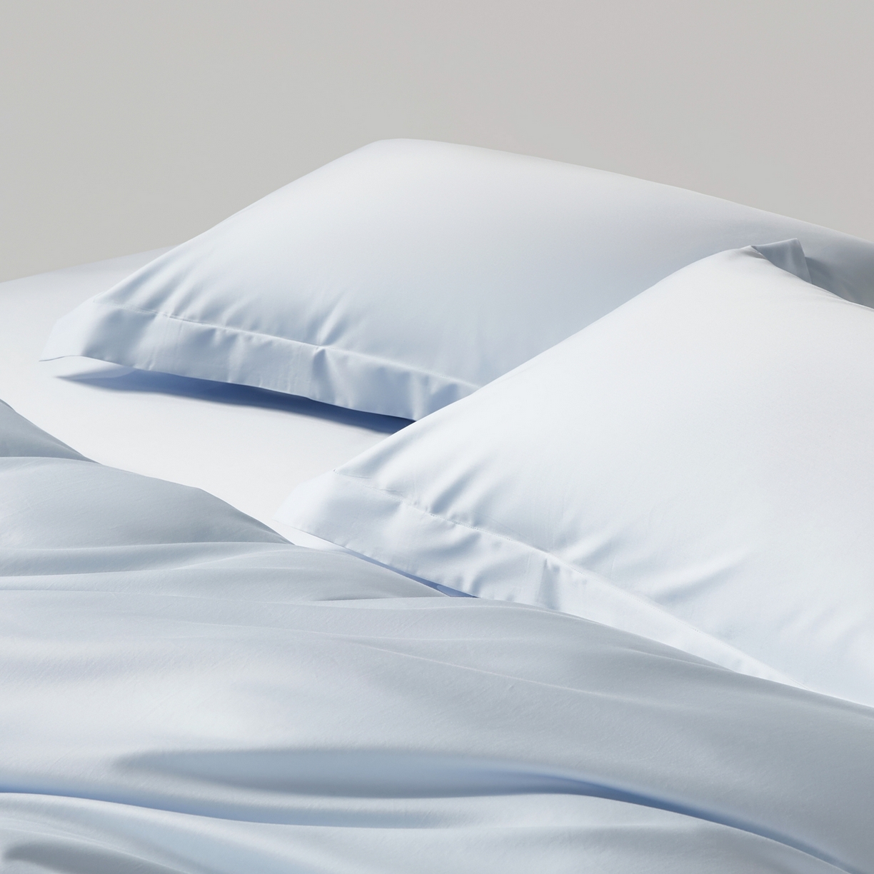 91家纺网 家纺一手货源 找家纺 赫帛 2026新款60支pro加密新疆长绒棉全棉纯棉单被套被套单件单品被套-棚拍 婴儿蓝